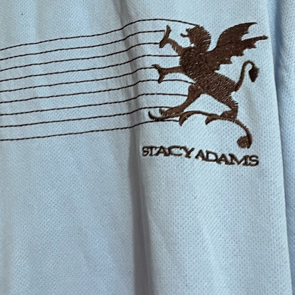 Stacy Adam’s Light Blue Zip Up Track Jacket Sz XL Men - Picture 2 of 6